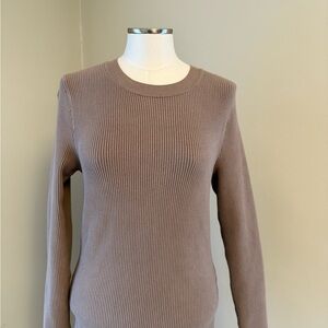 Abercrombie & Fitch Women's Ribbed Sweater - Light Brown